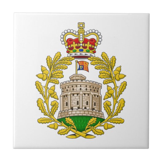 Windsor Royal Coat of Arms Tegeltje (Voorkant)