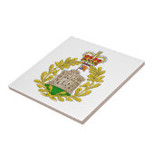 Windsor Royal Coat of Arms Tegeltje (Zijkant)