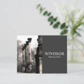 Windsor Ruins - geschiedenis van Mississippi Briefkaart (Staand voorkant)