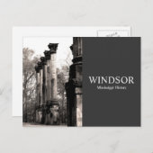 Windsor Ruins - geschiedenis van Mississippi Briefkaart (Voorkant / Achterkant)