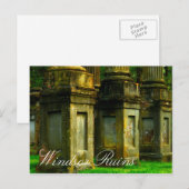 Windsor Ruins, Mississippi Briefkaart (Voorkant / Achterkant)