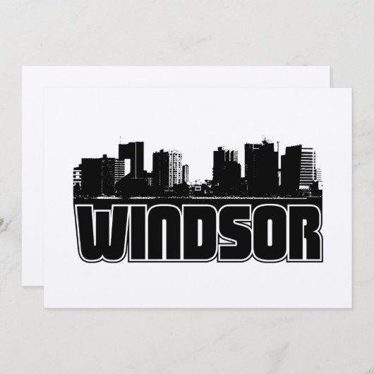 Windsor Skyline (Voorkant / Achterkant)