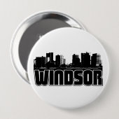 Windsor Skyline Ronde Button 4,0 Cm (Voorkant /achterkant)