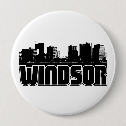 Windsor Skyline Ronde Button 4,0 Cm (Voorkant)