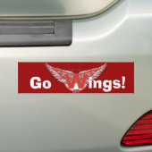 Windsor Wings Bumpersticker (Op auto)
