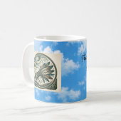 Windspreker Spreuk Koffiemok (Voorkant links)