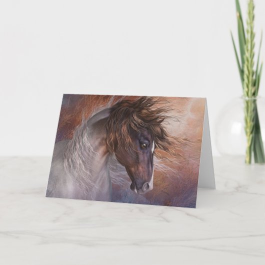 WindStalker Blank Wenskaart Kaart (Voorkant)