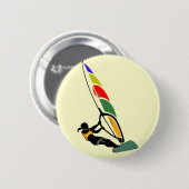 Windsurf met spanning ronde button 5,7 cm (Voorkant /achterkant)