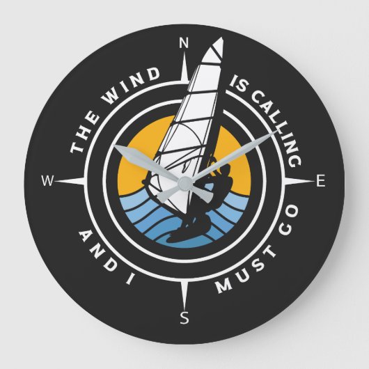 Windsurf, the wind is calling and I must go Grote Klok (Voorkant)