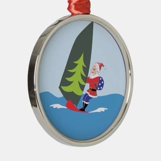 Windsurfbaar Santa Ornament (Rechts)