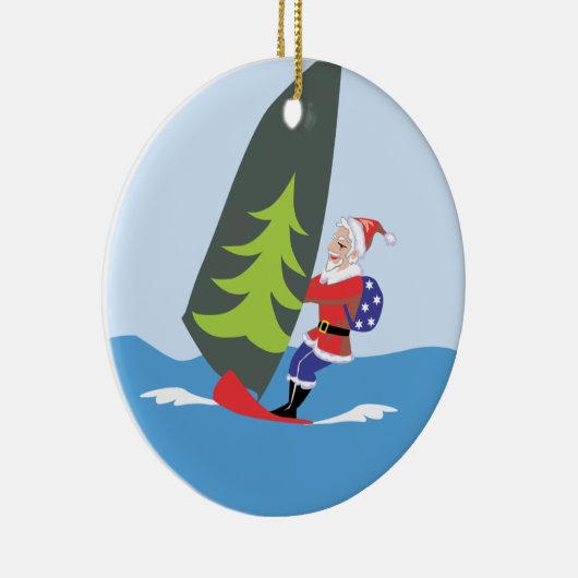 Windsurfbaar Santa Ornament (Rechts)