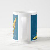 Windsurfbeker Grote Koffiekop (Achterkant)