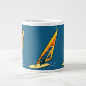 Windsurfbeker Grote Koffiekop (Voorkant)