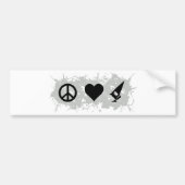 Windsurfen 1 bumpersticker (Voorkant)