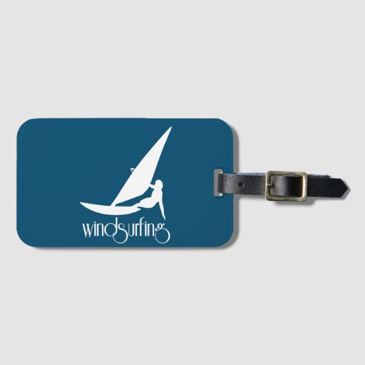 Windsurfen Bagagelabel (Voorkant (horizontaal))