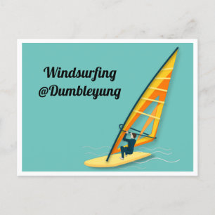 Windsurfen Briefkaart