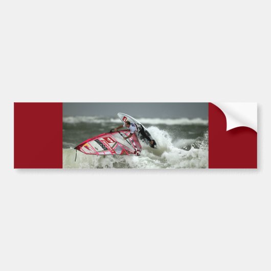 Windsurfen - Bumpersticker (Voorkant)