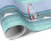 Windsurfen Cadeaupapier (Rol Hoek)