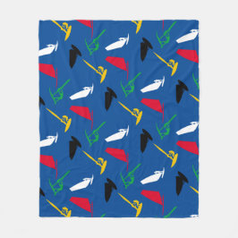 Windsurfen Fleece Deken