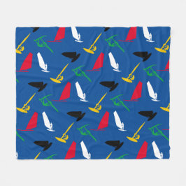 Windsurfen Fleece Deken