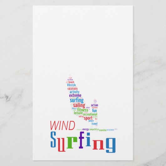 Windsurfen Flyer (Voorkant)