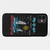 Windsurfen is mijn levensstijl Case-Mate iPhone case (Achterkant (horizontaal))