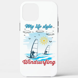 Windsurfen is mijn levensstijl Case-Mate iPhone case