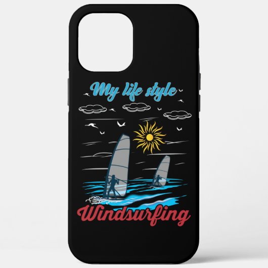 Windsurfen is mijn levensstijl Case-Mate iPhone case (Achterkant)