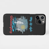 Windsurfen is mijn levensstijl iPhone hoesje (Achterkant horizontaal)