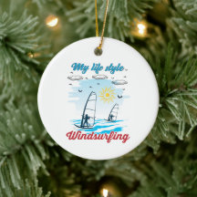 Windsurfen is mijn levensstijl keramische versieri