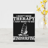 Windsurfen  kaart (Gele Bloem)