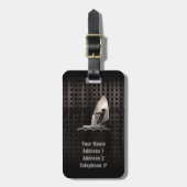 Windsurfen; Koel Bagagelabel (Voorkant verticaal)