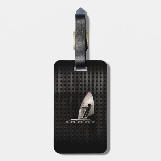 Windsurfen; Koel Bagagelabel (Achterkant verticaal)