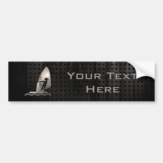 Windsurfen; Koel Bumpersticker (Voorkant)