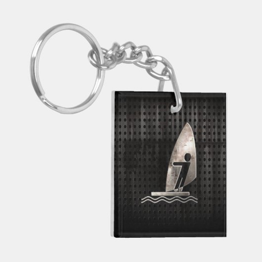 Windsurfen; Koel Sleutelhanger (Voorkant Links)