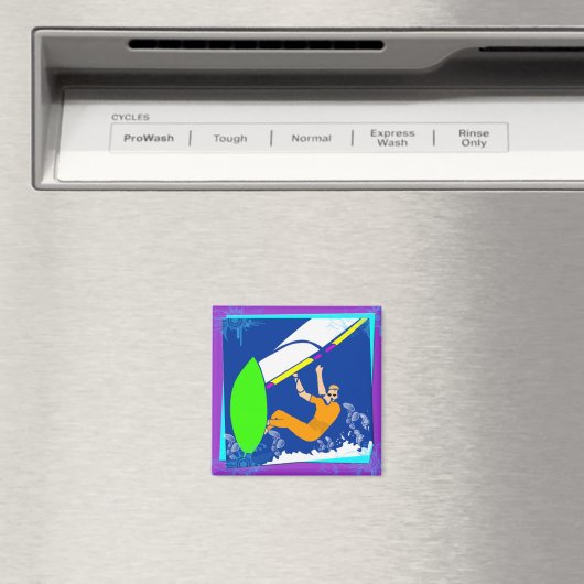 Windsurfen Magneet (Insitu (Vaatwasser))