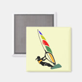 Windsurfen met spanning magneet (Voorkant / Achterkant)