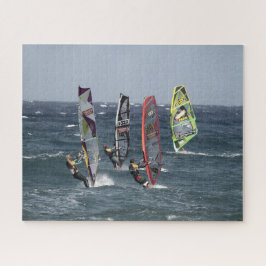 Windsurfen Oceaan Golven Sport Surfen Legpuzzel