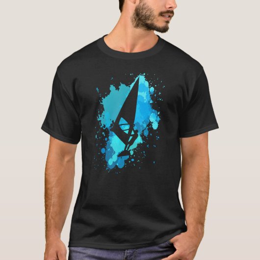 Windsurfen  Ocean Water Splash Windsurfer T-shirt (Voorkant)