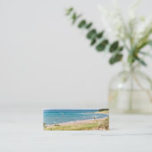 Windsurfen op het Michiganmeer Mini Visitekaartje (Staand voorkant)