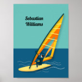 Windsurfen Poster (Voorkant)
