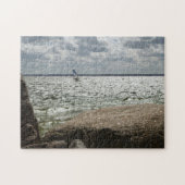 Windsurfen - puzzel legpuzzel (Horizontaal)
