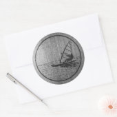 Windsurfen Ronde Sticker (Envelop)