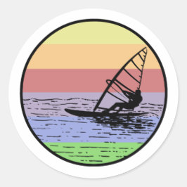 Windsurfen Ronde Sticker