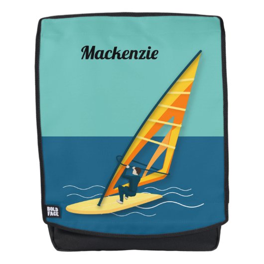 Windsurfen Rugtassen (Voorkant)