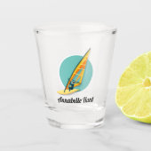 Windsurfen Shot Glas (Voorkant)
