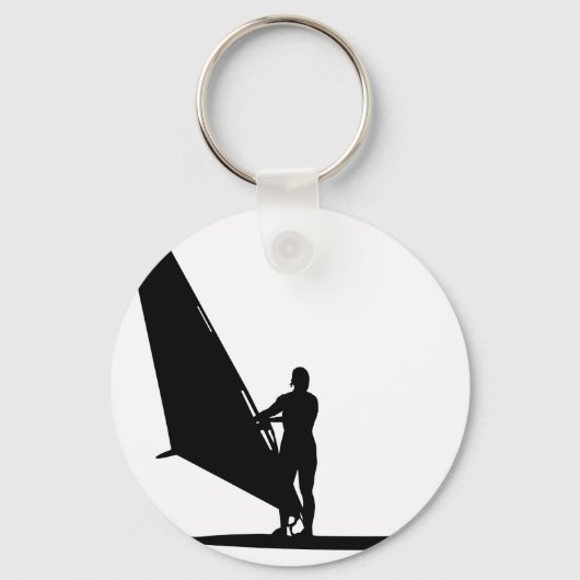 Windsurfen Sleutelhanger (Voorkant)