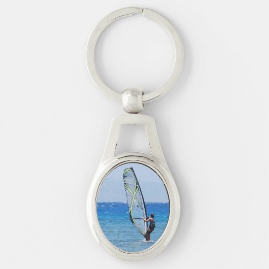 Windsurfen Sleutelhanger (Voorkant)