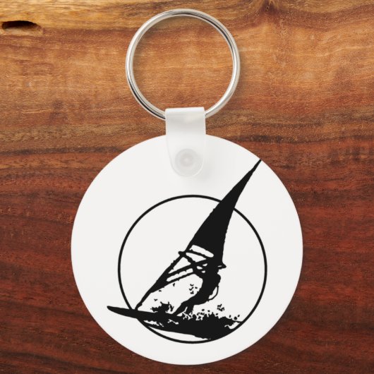 Windsurfen Sleutelhanger (Voorkant)
