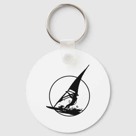 Windsurfen Sleutelhanger (Voorkant)